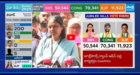 Maganti Sunitha Emotional Jubilee Hills Bypoll Result 1