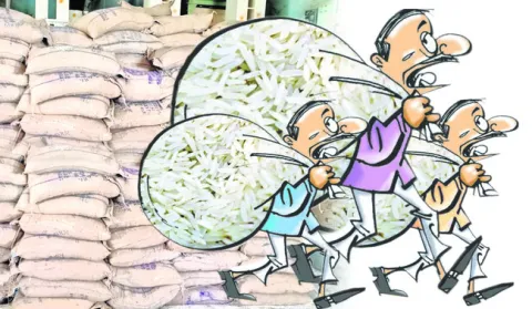 రూ.2.88 కోట్ల ధాన్యం గోల్‌మాల్‌ 