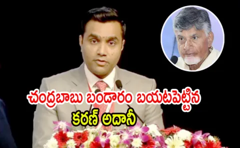 Karan Adani Exposed Chandrababu Credit Chori In Cii Summit