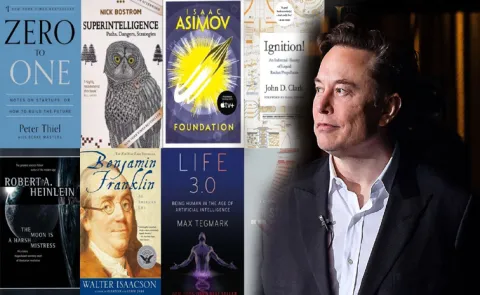 10 Books That Changed Elon Musk Life check list