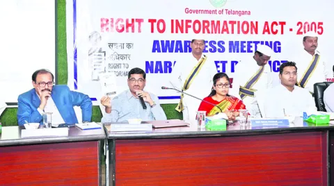 పాలనలో పారదర్శకత కోసమే స.హ.చట్టం 