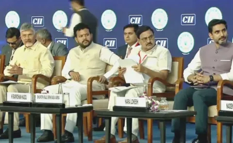 Story On AP Govt Investment Summit Without Janasenani