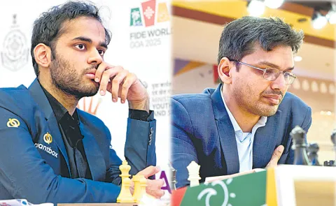 Harikrishna and Arjun games draw in Mens World Cup Chess Tournament