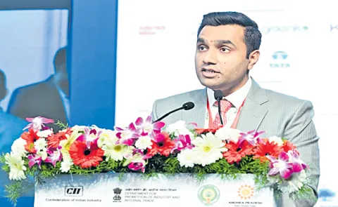 Chandrababu govt trouble with Karan Adani Speech On Google partnership