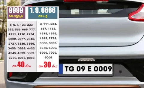 TG Revises Fee For Fancy Numbers