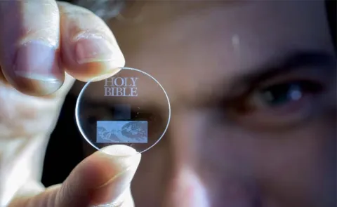 Peter Kazansky: These Glass Discs Can Store Data for Billions of Years