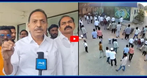 Satish Reddy Fire On Chandrababu Over TDP Rowdies Attack On YSRCP Office 2