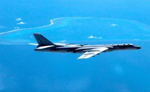 China conducted a bomber formation patrol13