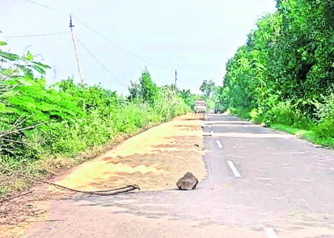 ధాన్యం ఆరేదెలా..