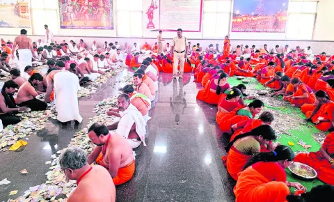 శ్రీమఠం హుండీ ఆదాయం రూ.5.41 కోట్లు 