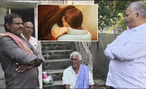 father and daughter insdent in Vemavaram village