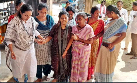 Mother Shocking incident Ichchapuram