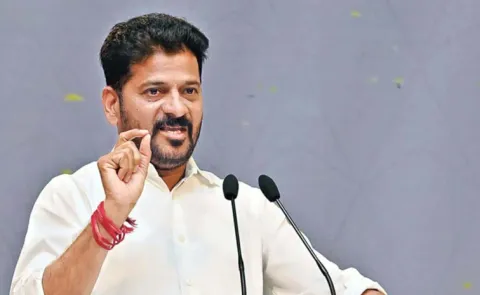 CM Revanth Reddy Distribute Indirama Sarees In Telangana