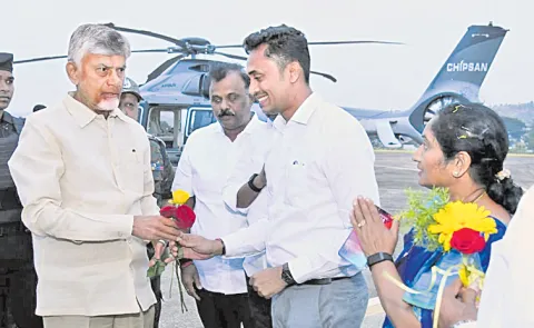 CM Chandrababu return Andhra Pradesh after 3 days