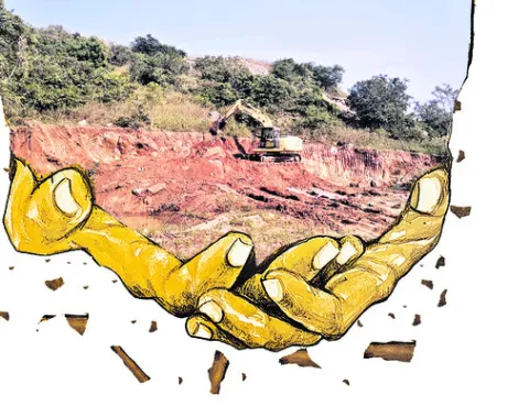 గుట్టలను మింగేస్తున్నారు..