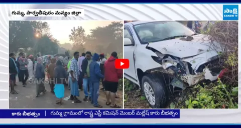Car Hits Ayyappa Devotees Several Injured 1