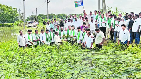 రైతుకు పరిహారం అందేవరకు పోరాడుతాం 