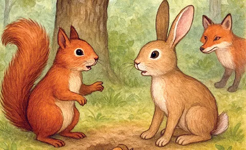 Funday Story On Squirrel