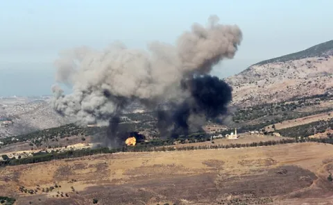 IDF Drone Strike Hits Vehicle Hezbollah Elite Radwan Force