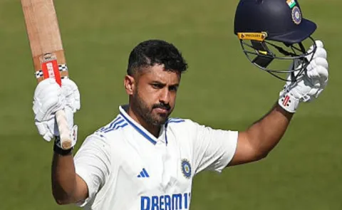 DOUBLE HUNDRED FOR KARUN NAIR AGAINST KERALA IN RANJI TROPHY