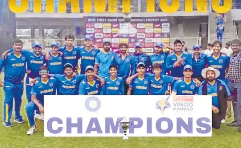 Vinoo Mankad Champ Hyderabad