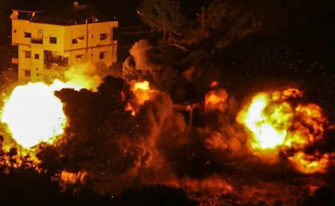 IDF Airstrikes across Gaza