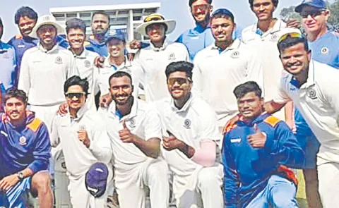 Andhra cricket team records third consecutive win in Ranji Trophy