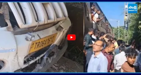 Passenger Train Hits Pickup Van In Tripura 1