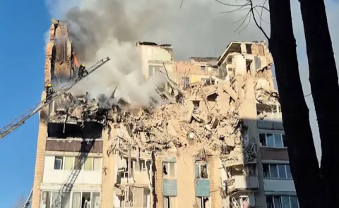 Russian attack kills 25 in Ukraine Ternopil