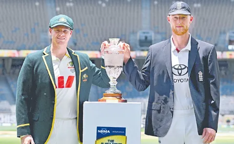 First Test of the Ashes series begins today1