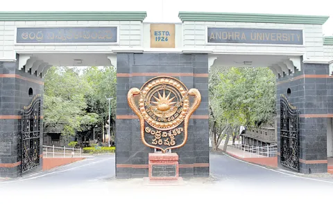 Discipline Lacking in Andhra University