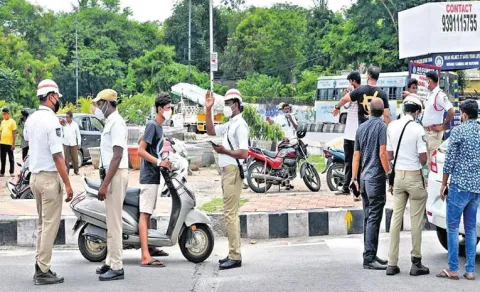 50% discount on unpaid traffic e-challans in Karnataka