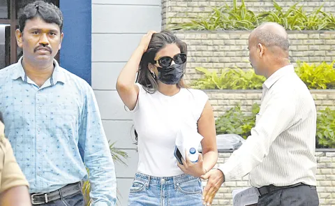 Actress Nidhhi Agarwal Appears Before CID In Online Betting Games Case