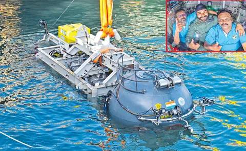 India deep-sea exploration in Matsya-6000
