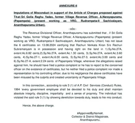 వెంటాడుతున్న ‘పాపం’పేట అక్రమాలు 