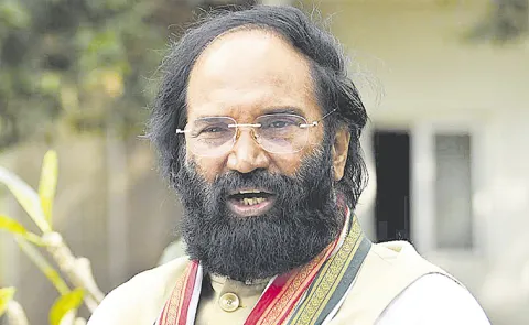 Minister Uttam Kumar Reddy Review Meeting On Irrigation Projects: Telangana