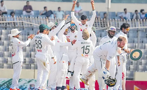 Bangladesh set a target of 509 runs for their opponents in the second Test2