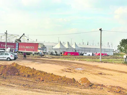 ‘గ్లోబల్‌ సమ్మిట్‌’ పనులు వేగిరం! 