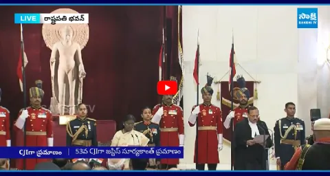 Justice Surya Kanth Takes Oath As 53rd New Chief Justice Of India 1