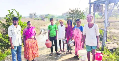 తాగునీటికి తండ్లాట 
