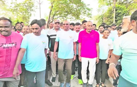 ఫిట్‌ ఇండియా ఫౌండేషన్‌ ఆధ్వర్యంలో 5కే రన్‌
