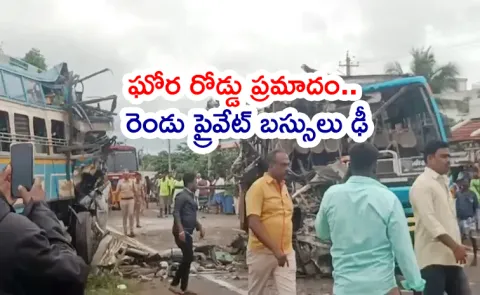 Huge road accident in Tamil Nadu Six People Dead15