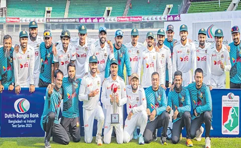 Ireland lose second Test2