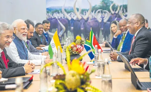 UNSC reforms now a necessity Says PM Narendra Modi at IBSA summit15