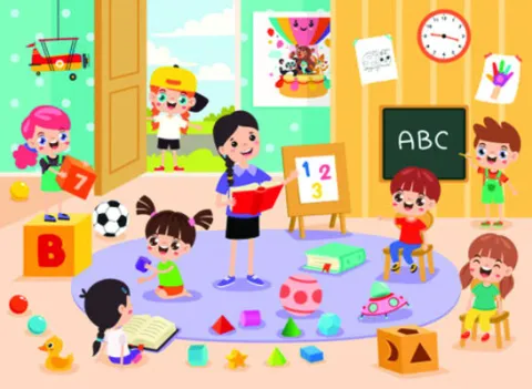 ఆటాపాటలతో ఓనమాలు