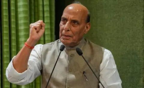 Pakistan rattled by Rajnath Singhs Sindh remarks