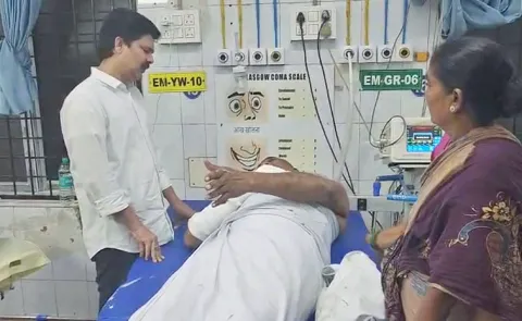 TDP Supporter Attacks On YSRCP Leader In Tirupati District