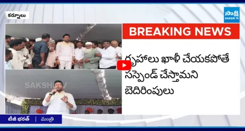 Minister TG Bharaths STRONG Warning to ABC Camp Quarters Employees