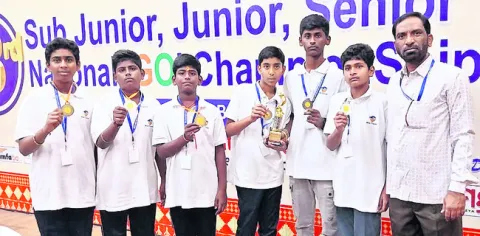 జాతీయ ‘గో గేమ్‌’లో క్రీడాకారుల ప్రతిభ 