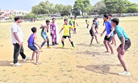 ఉత్సాహంగా ఎస్‌జీఎఫ్‌ రగ్బీ ఎంపికలు